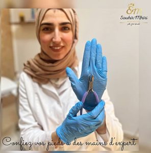 podologie à Ksar Hellal pour soins de pédicurie médicale et ongles incarnés
