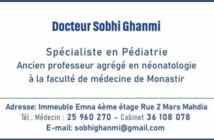medecin-pediatre-mahdia-dr-sobhi-ghanmi Cabinet du médecin pédiatre Dr Sobhi Ghanmi à Mahdia
