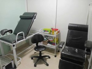 Salle de prélèvement des analyses médicaux à Nouvelle Medina - Labo Randa Mnif