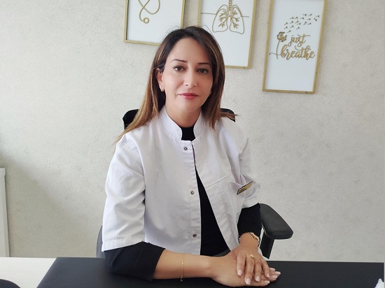 Dr Halima Ben Salem / Pneumologue à Khezama