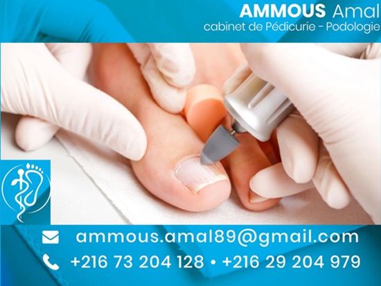 Podologue Amal Ammous - Maniologie à Sousse.